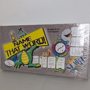 Name that Word Parts of Speech Game